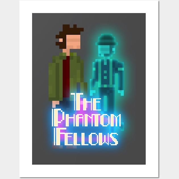 The Phantom Fellows 2024 (Transparent Ghost) Wall Art by ThePhantomFellows